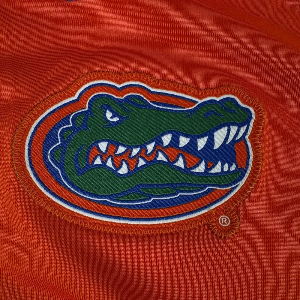 Nike Dri Fit Florida Gators Polo Shirt Polyester Orange Mens Small S